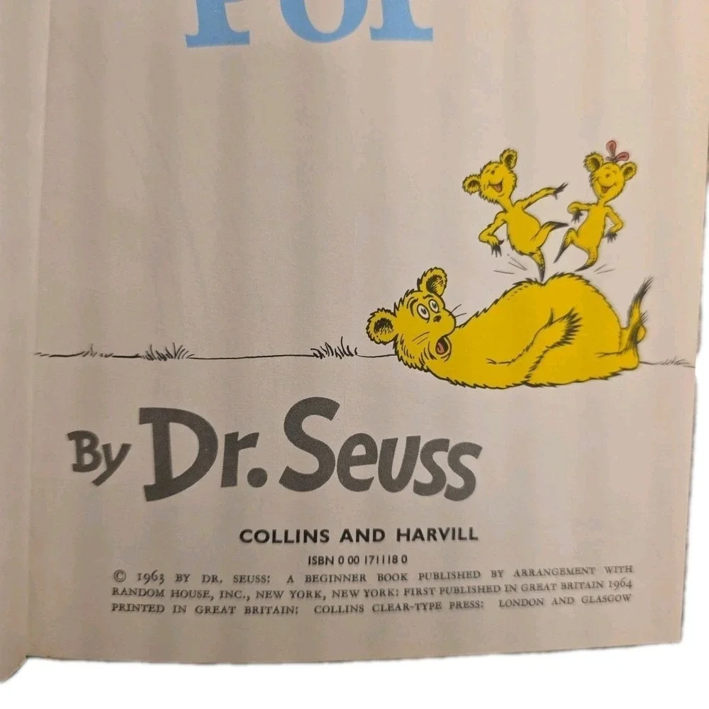 Hop on Pop‎ 1963 Beginner Series Hardcover First Edition